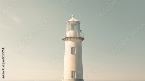 Lighthouse. Designes using generative ai. 