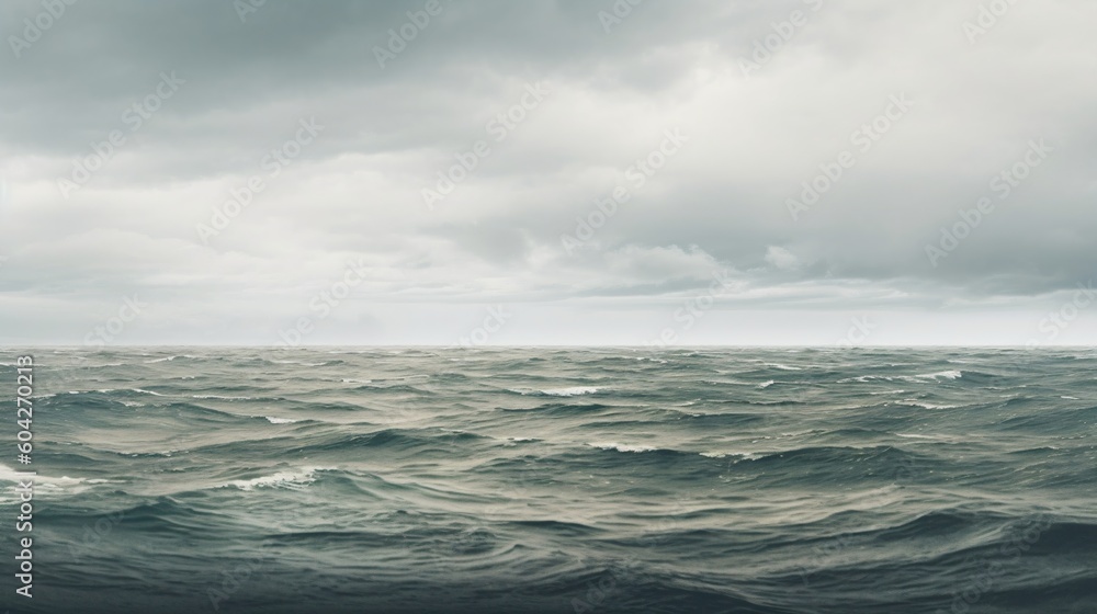The wide rough sea. Designed using generative ai The wide rough sea. Designed using generative ai