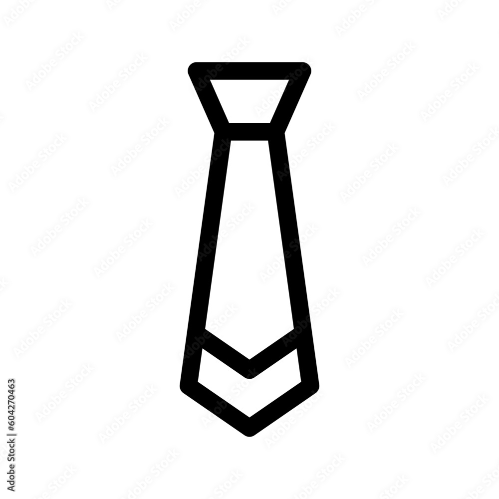 Necktie Icon Vector Symbol Design Illustration Necktie Icon Vector Symbol Design Illustration