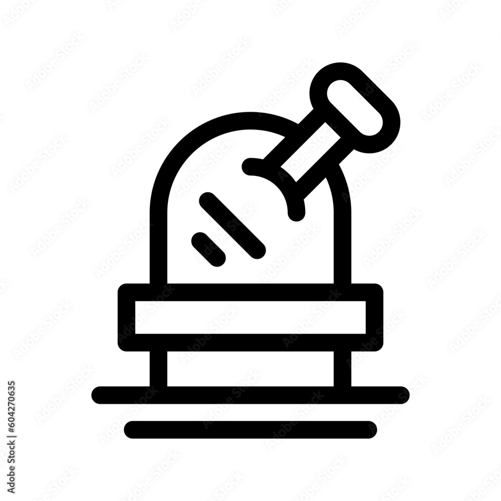 Observatory Icon Vector Symbol Design Illustration Observatory Icon Vector Symbol Design Illustration
