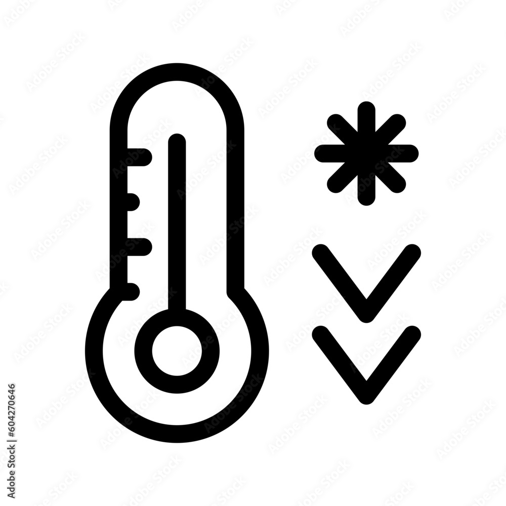 Thermometer Icon Vector Symbol Design Illustration Thermometer Icon Vector Symbol Design Illustration