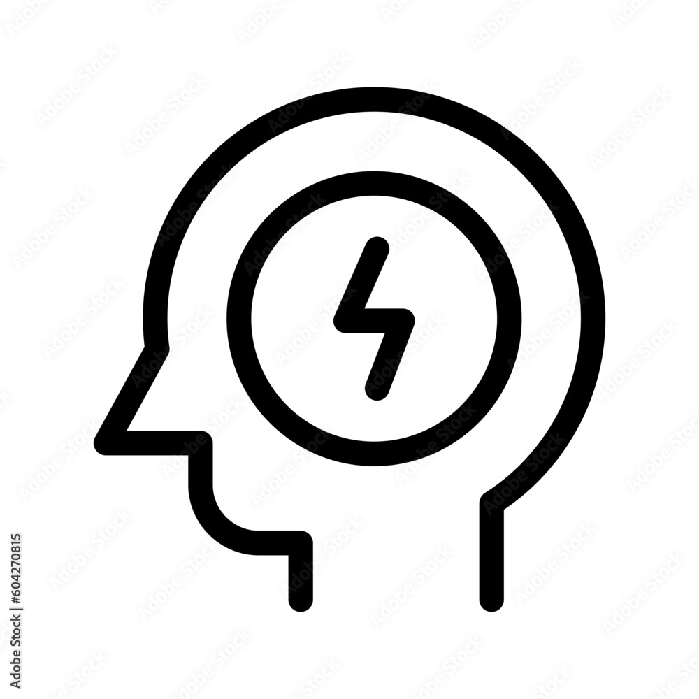 Thinking Icon Vector Symbol Design Illustration Thinking Icon Vector Symbol Design Illustration