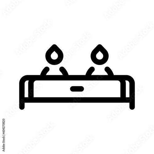 Gas Stove Icon Vector Symbol Design Illustration