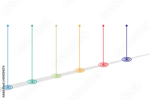 Infographic template for business. Modern Timeline diagram with journey concept, presentation vector infographic with PNG transparent background.