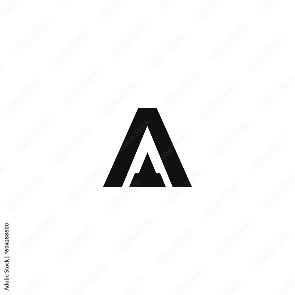 Vector letter A logo concept for your new brand Vector letter A logo concept for your new brand