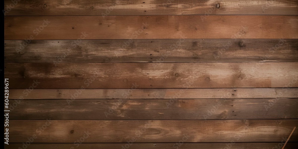Naklejka premium Brown Rustic Boards