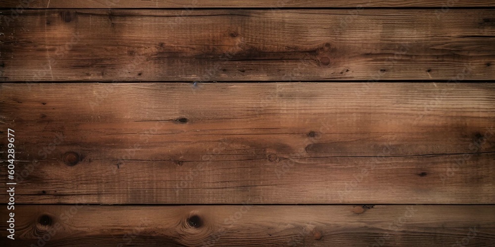 Naklejka premium Brown Rustic Boards