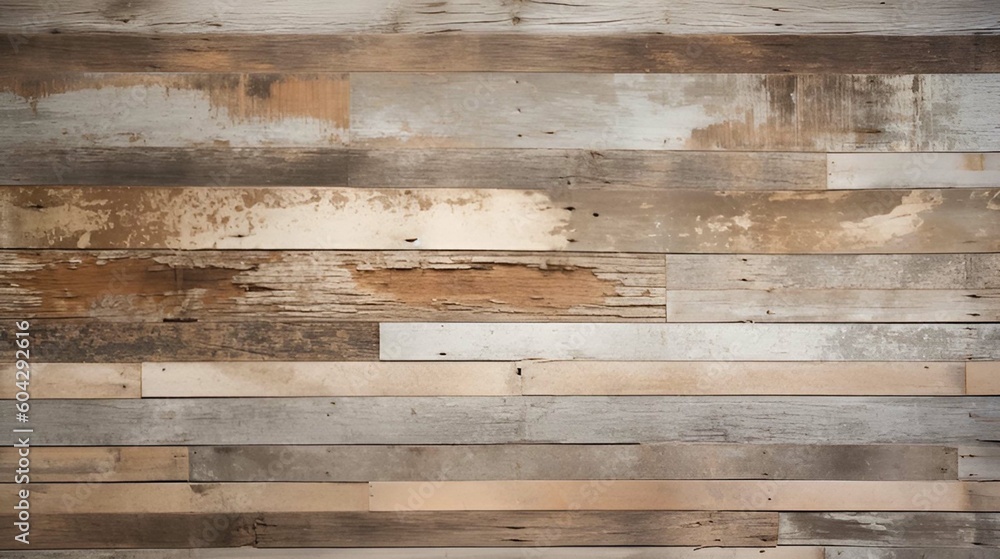 Naklejka premium Weathered Boards