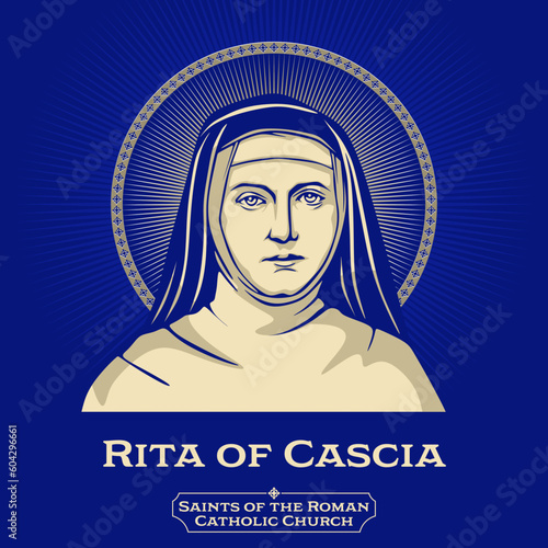 Catholic Saints. Rita of Cascia (1381-1457) was an Italian widow and Augustinian nun venerated as a saint in the Roman Catholic Church.