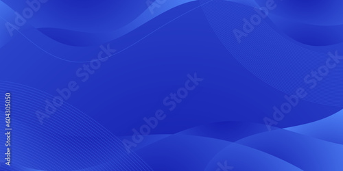 blue wave background with space area