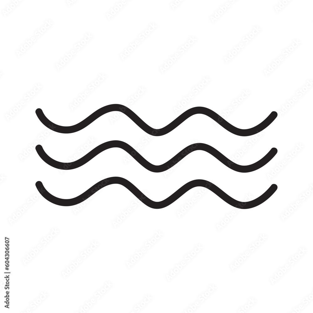 Wave Icon Vector Illustration
Wave Icon Vector Illustration