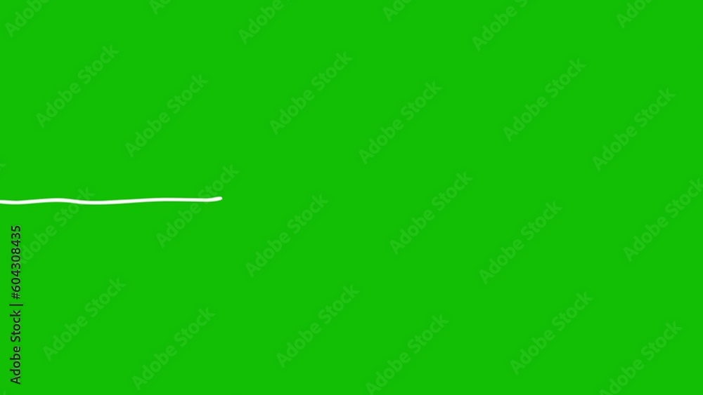 White lines animation on green screen 4k stock video footage. White lines animation on green screen 4k stock video footage.