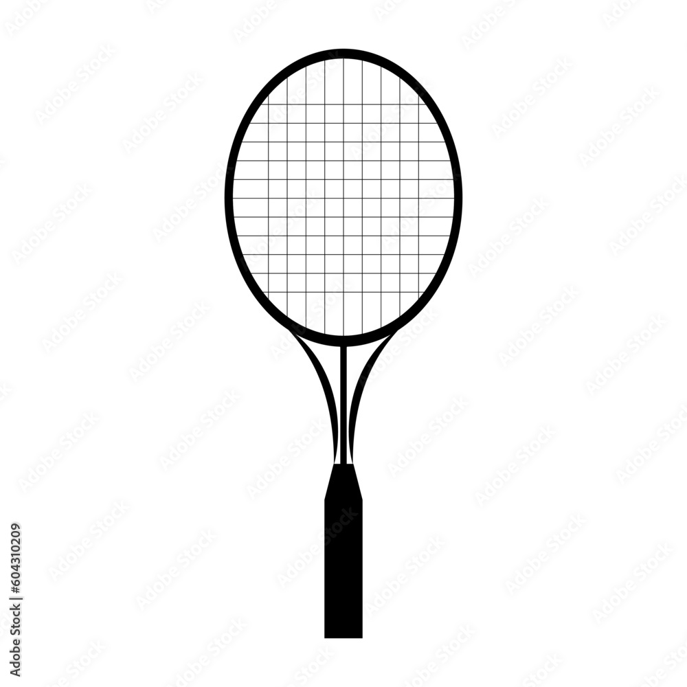 racket icon design template vector