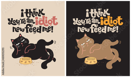 Cat Warning - Cat Lover - Funny Cat