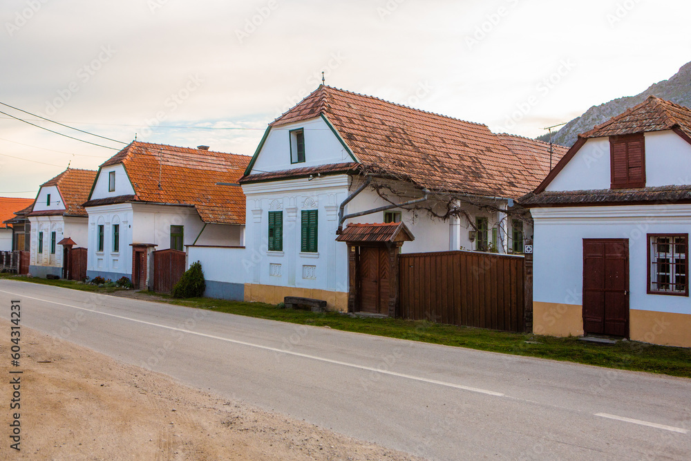 Rimetea is a small village located in Transylvania, Romania. It is situated in the Apuseni Mountains and is known for its picturesque setting and well preserved Hungarian architectural style.