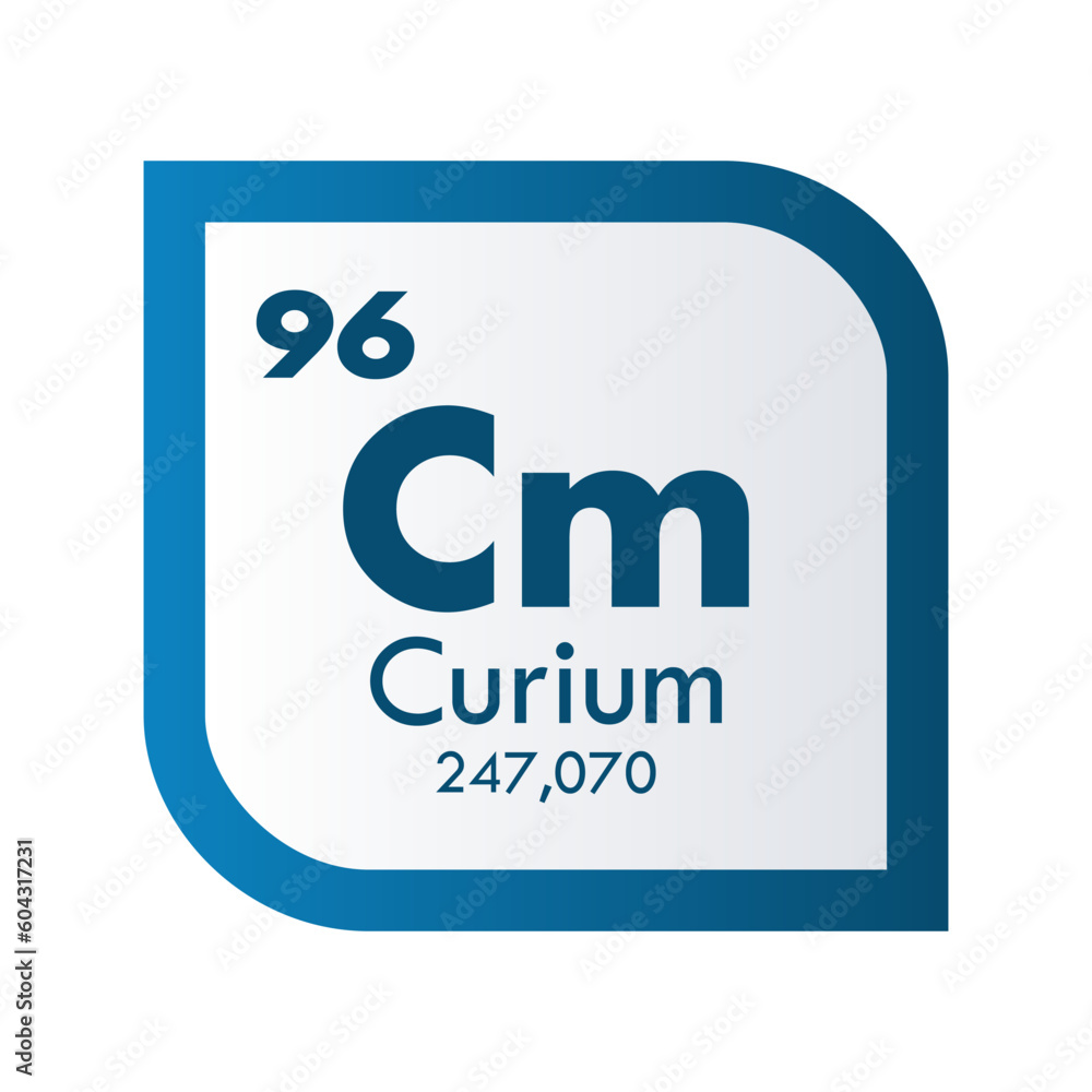 curium icon set. vector template illustration for web design curium icon set. vector template illustration for web design