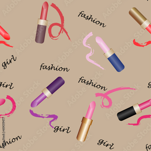 Lipstick pattern.