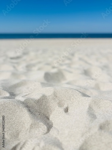 White sand at the beach, natural white sea sand background