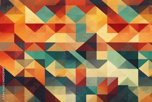 Abstract Patterns: A Visual Symphony of Colors and Shapes