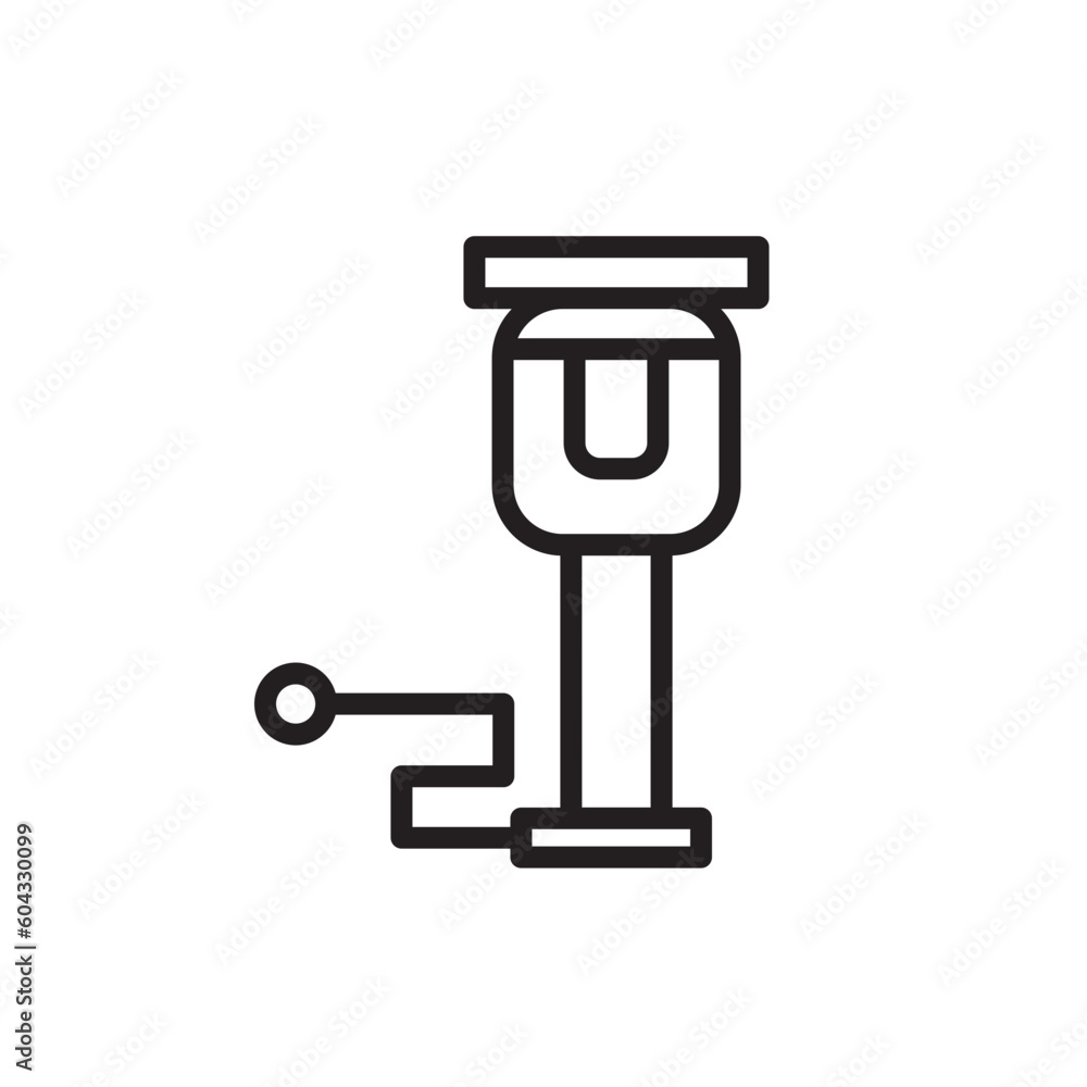 Diving Flash Light Outline Icon Diving Flash Light Outline Icon