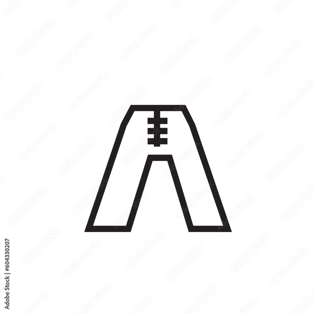 Clothing Pants Attire Outline Icon Clothing Pants Attire Outline Icon