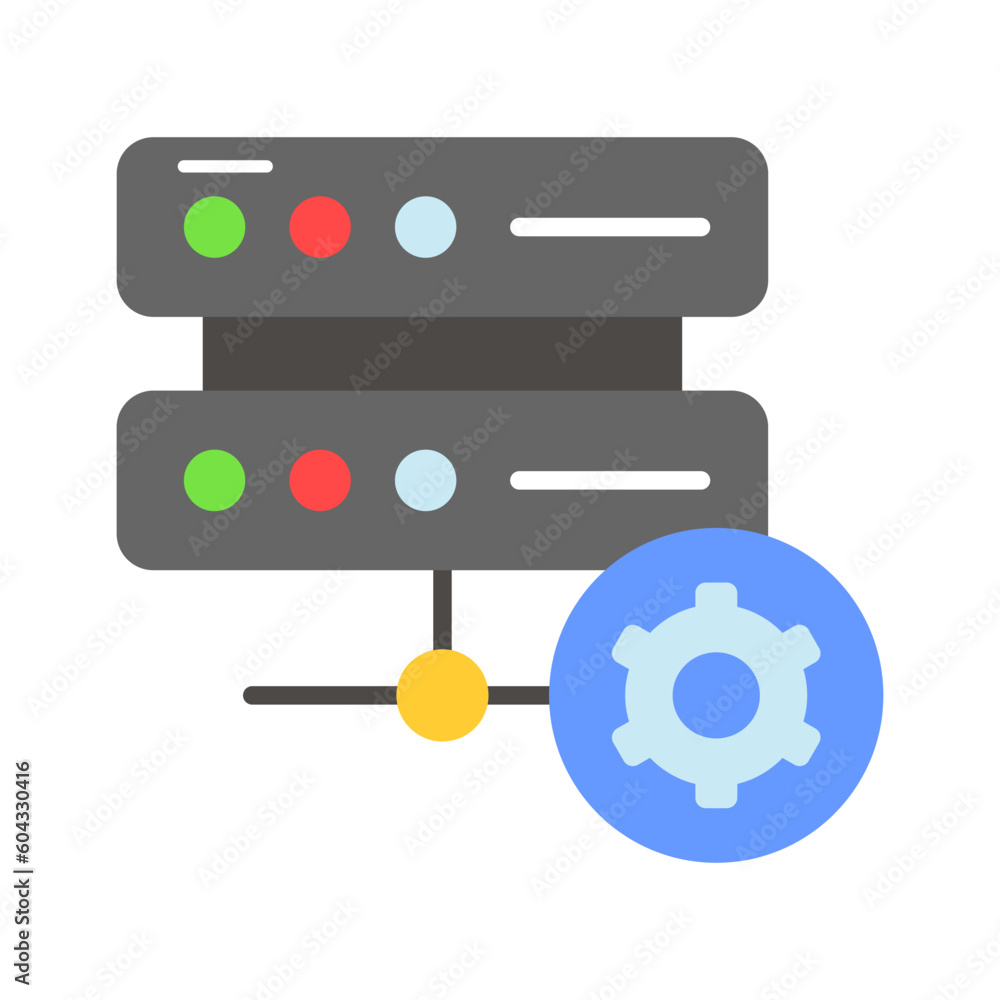 Check this beautiful designed vector of server setting, premium icon Check this beautiful designed vector of server setting, premium icon