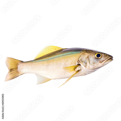 side view of Tilefish fish isolated on a transparent background, Generative ai