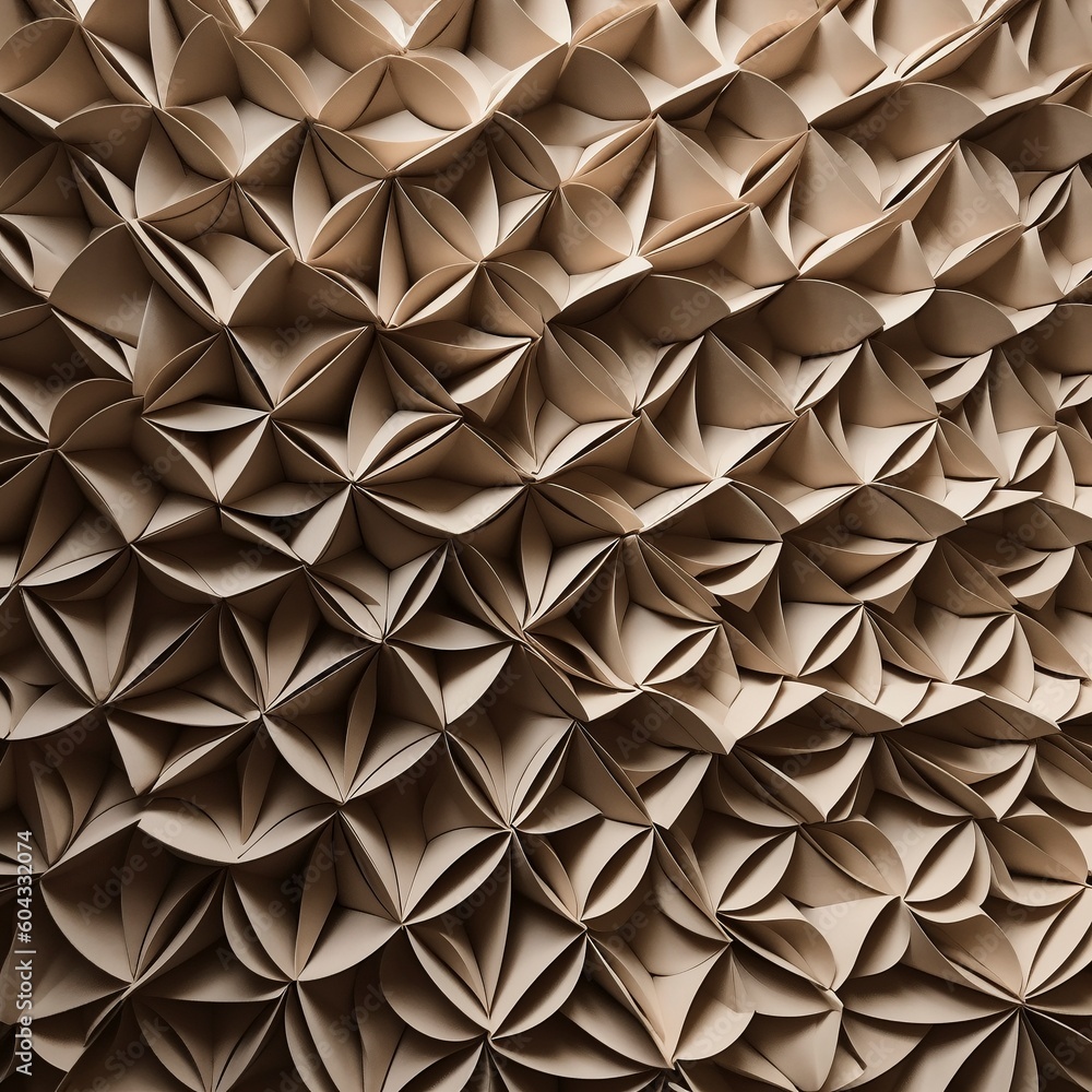 Pattern made of paper Pattern made of paper