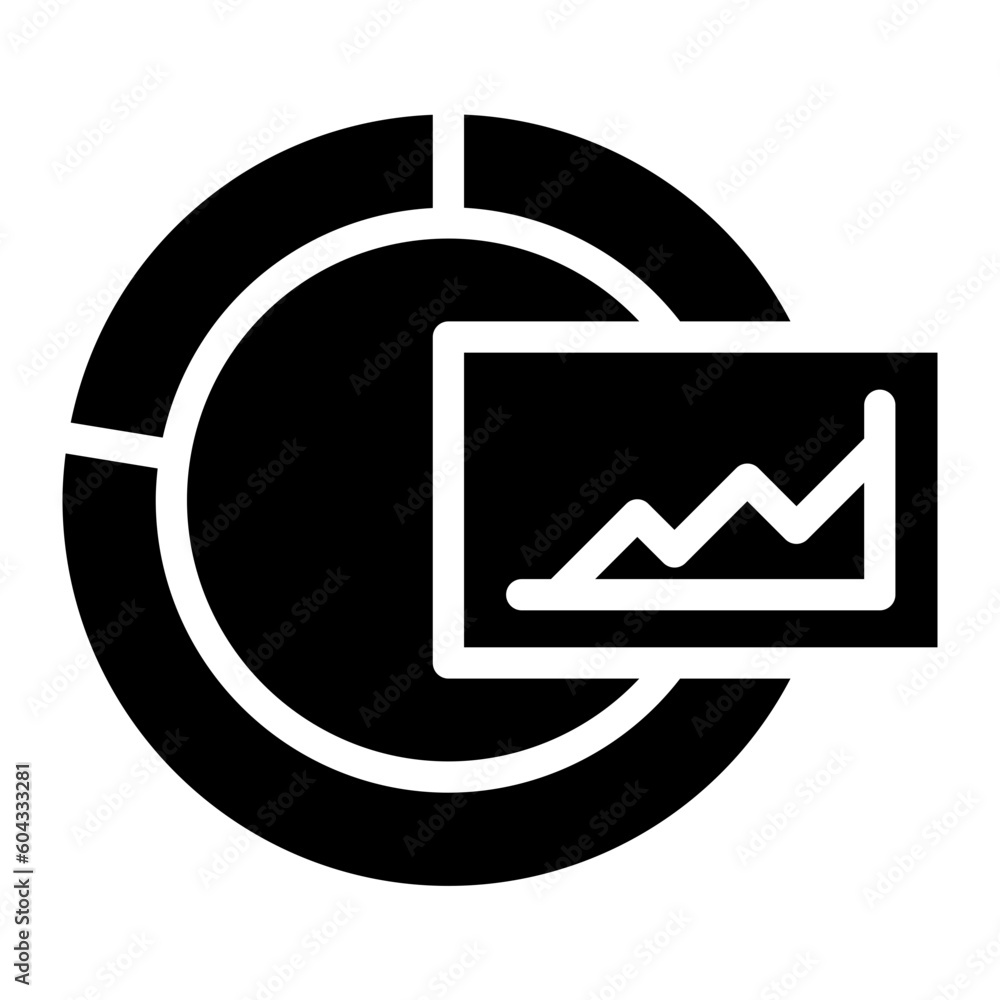 pie chart glyph 