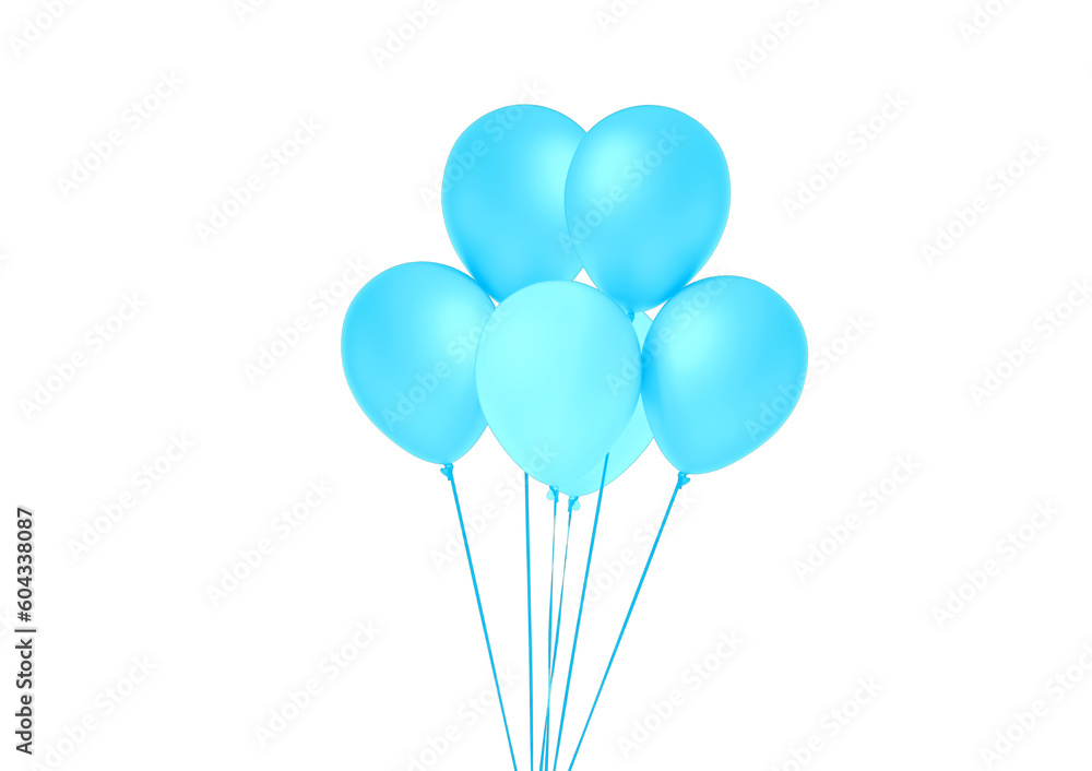 blue balloon isolated on white blue balloon isolated on white