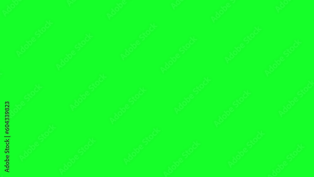 green screen transition animation with water drop theme then change white to blue transition