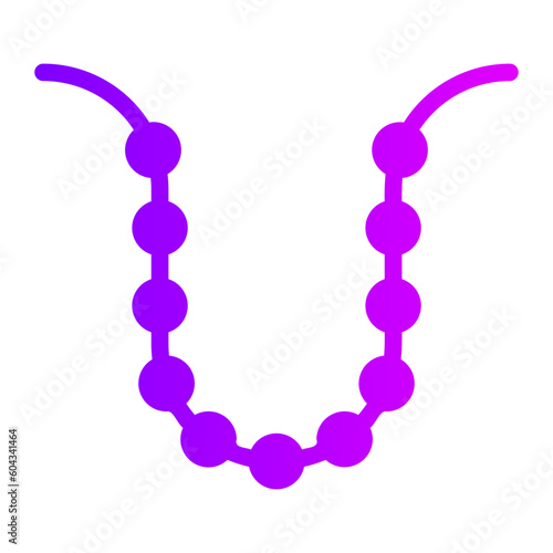 Beads gradient icon