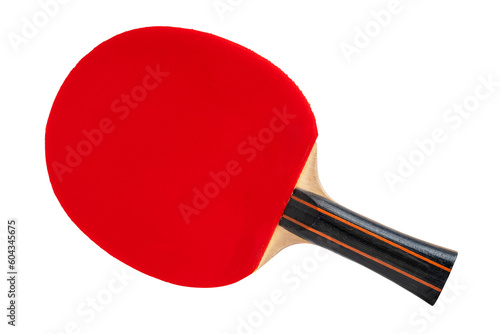 Принти на полотні Professional table tennis racket isolated on white background