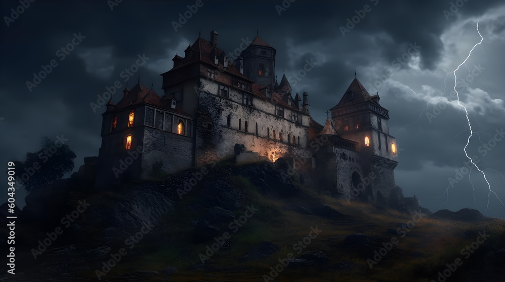 devil palace spooky atmosphere ,generative ai devil palace spooky atmosphere ,generative ai