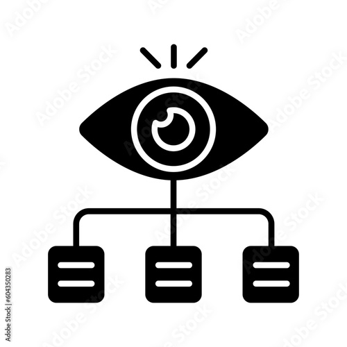 Download this beautifully designed vector of network monitoring in modern style