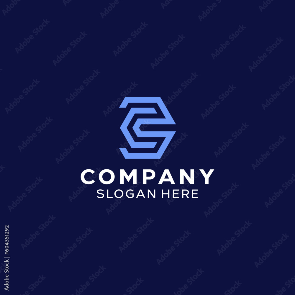 Letter C Simple Monogram Logo Letter C Simple Monogram Logo