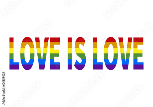 Te quiero con la bandera lgbtiq+