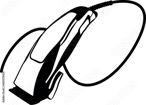 Hair Trimmer SVG Cut File for Cricut and Silhouette, EPS Vector, PNG , JPEG , Zip Folder