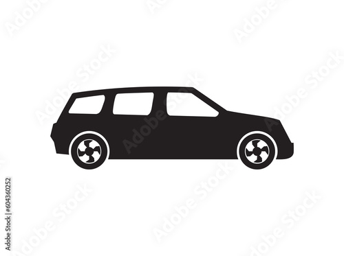 car icon. limousine flat icon vector © abdul