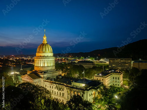 Obraz na płótnie West Virginia State Capitol Complex w salonie