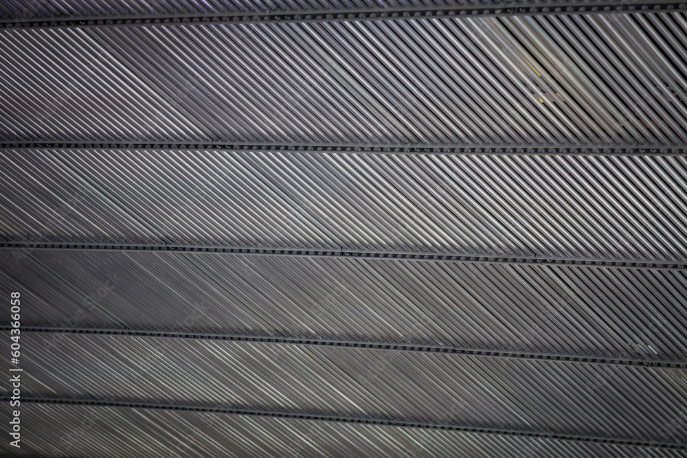 Geometric Metal Ceiling of a commercial building Geometric Metal Ceiling of a commercial building