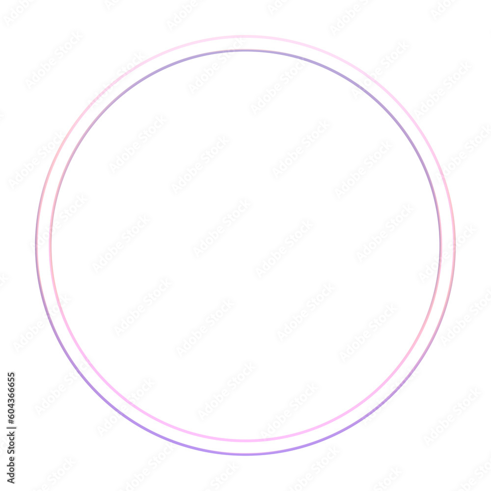 Gradient Circle Frame Gradient Circle Frame