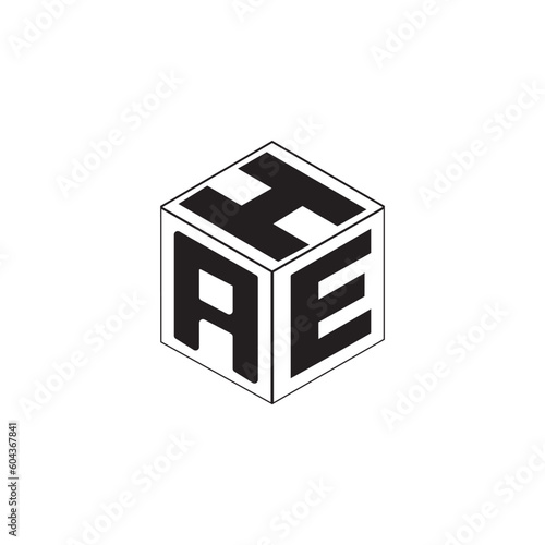 These designs are cube letter logo design. 