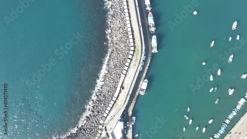 Portici rises on the slopes of the western slope of Vesuvius and occupies a small portion of the territory along the coast of the Gulf of Naples