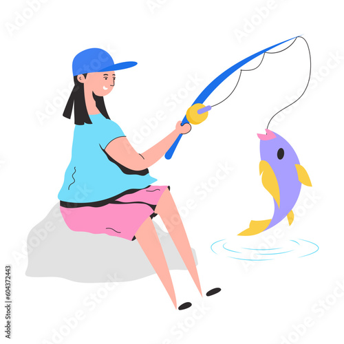 Fisherwoman 