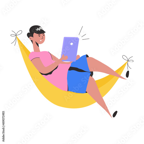 Relaxing Hammock