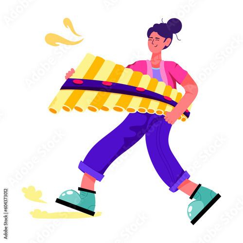 Pan Flutist