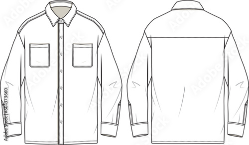 UNISEX TOP WEAR DRESS SHIRT