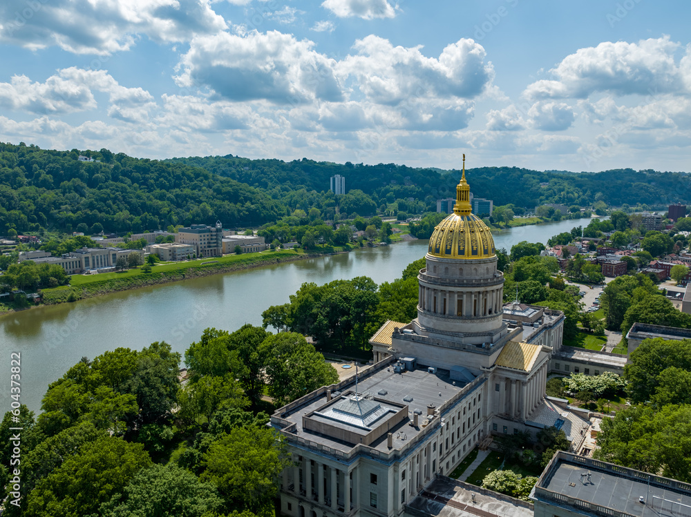 Aerial View of the West Virginia State Capitol Complex