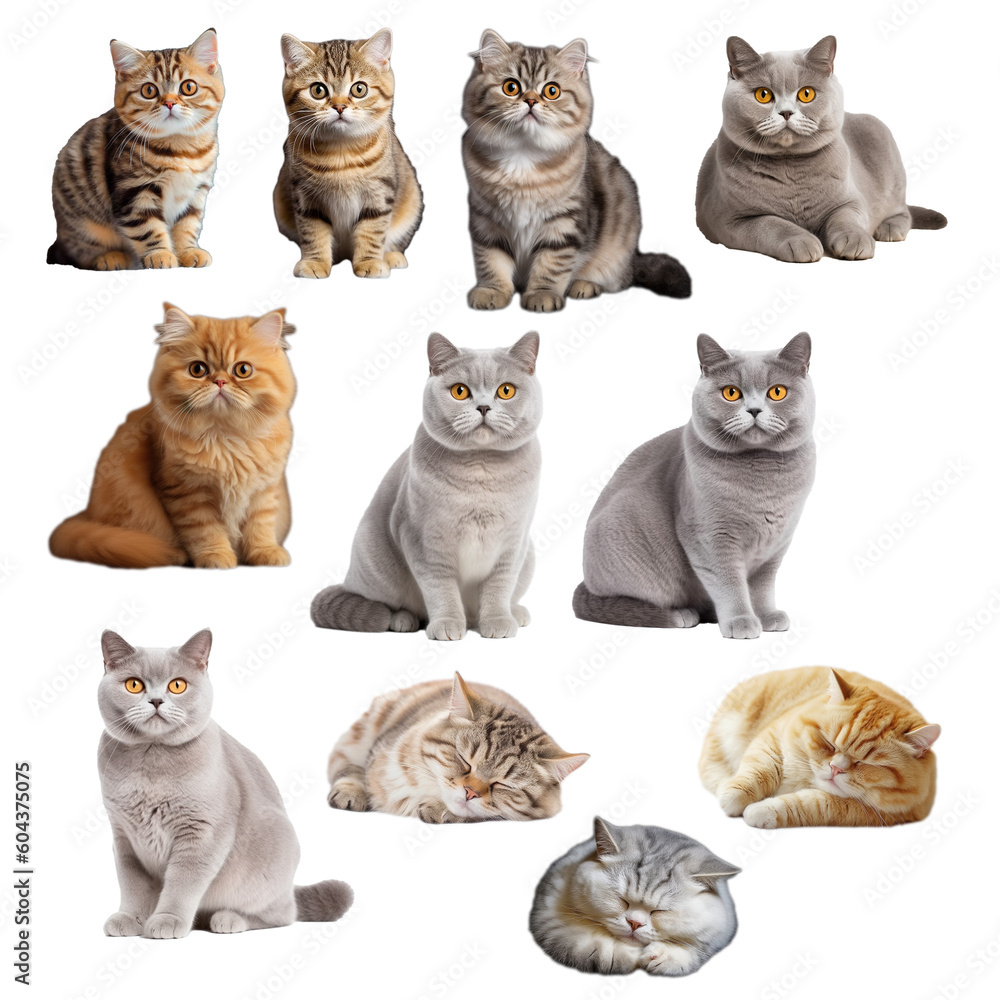 set of cats